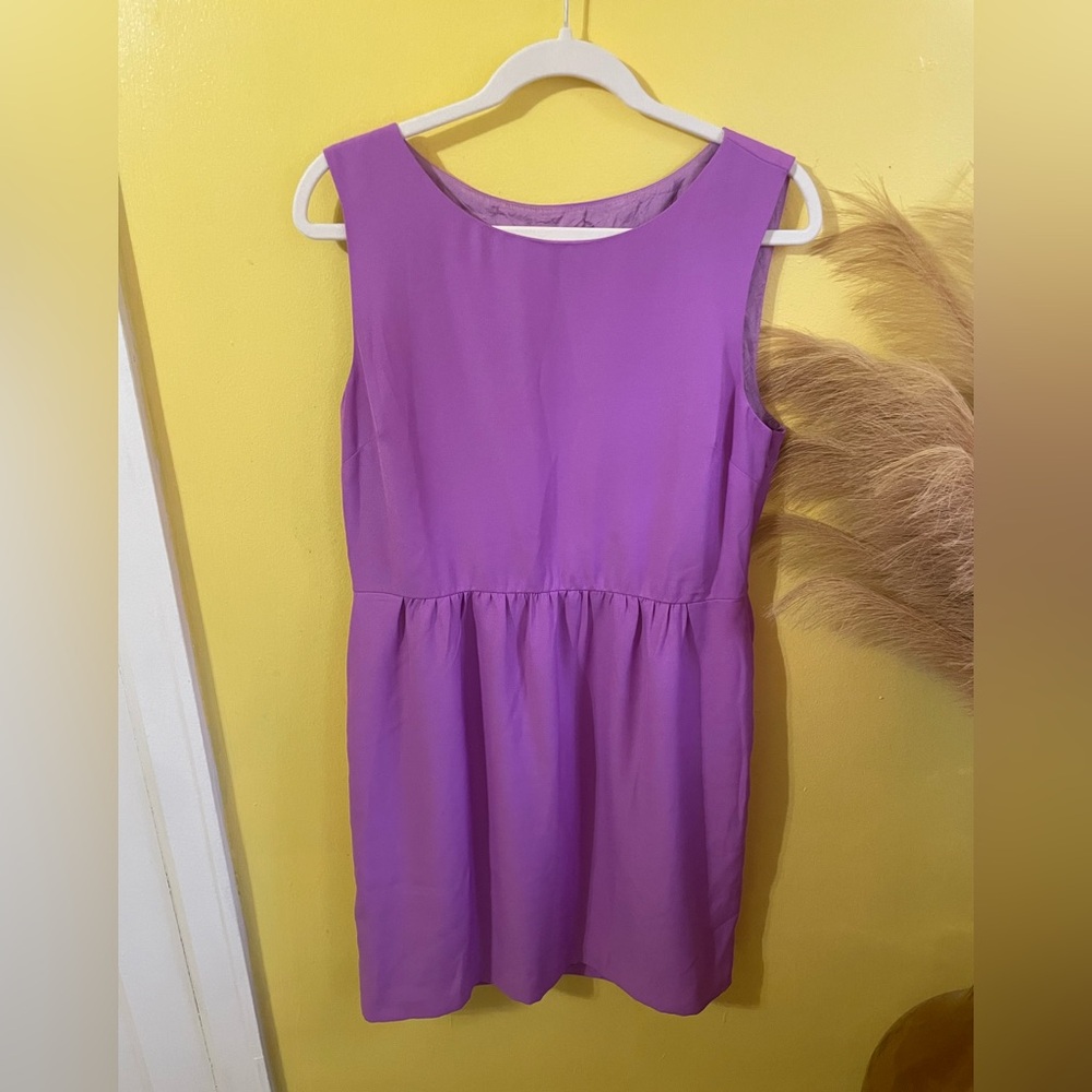 ☀️J. Crew Vibrant Purple Dress